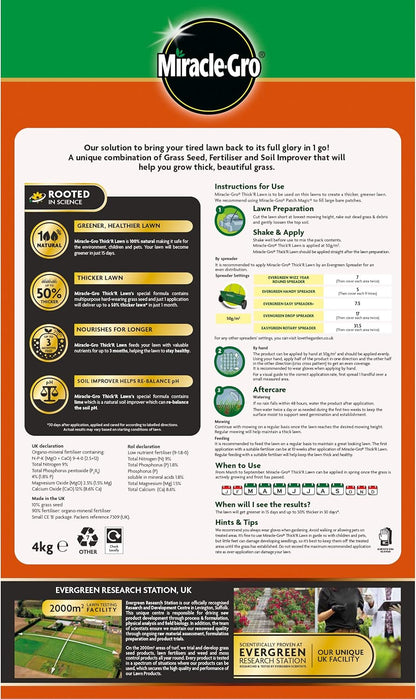Miracle-Gro® Thick R Lawn Fertiliser
