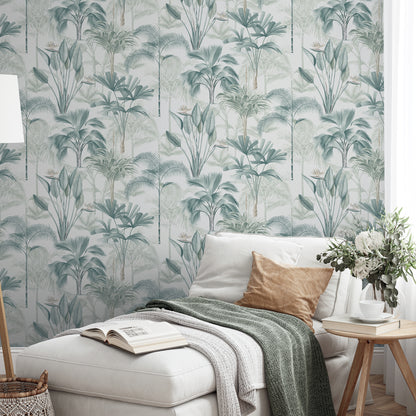 Arthouse King Palm Green Wallpaper