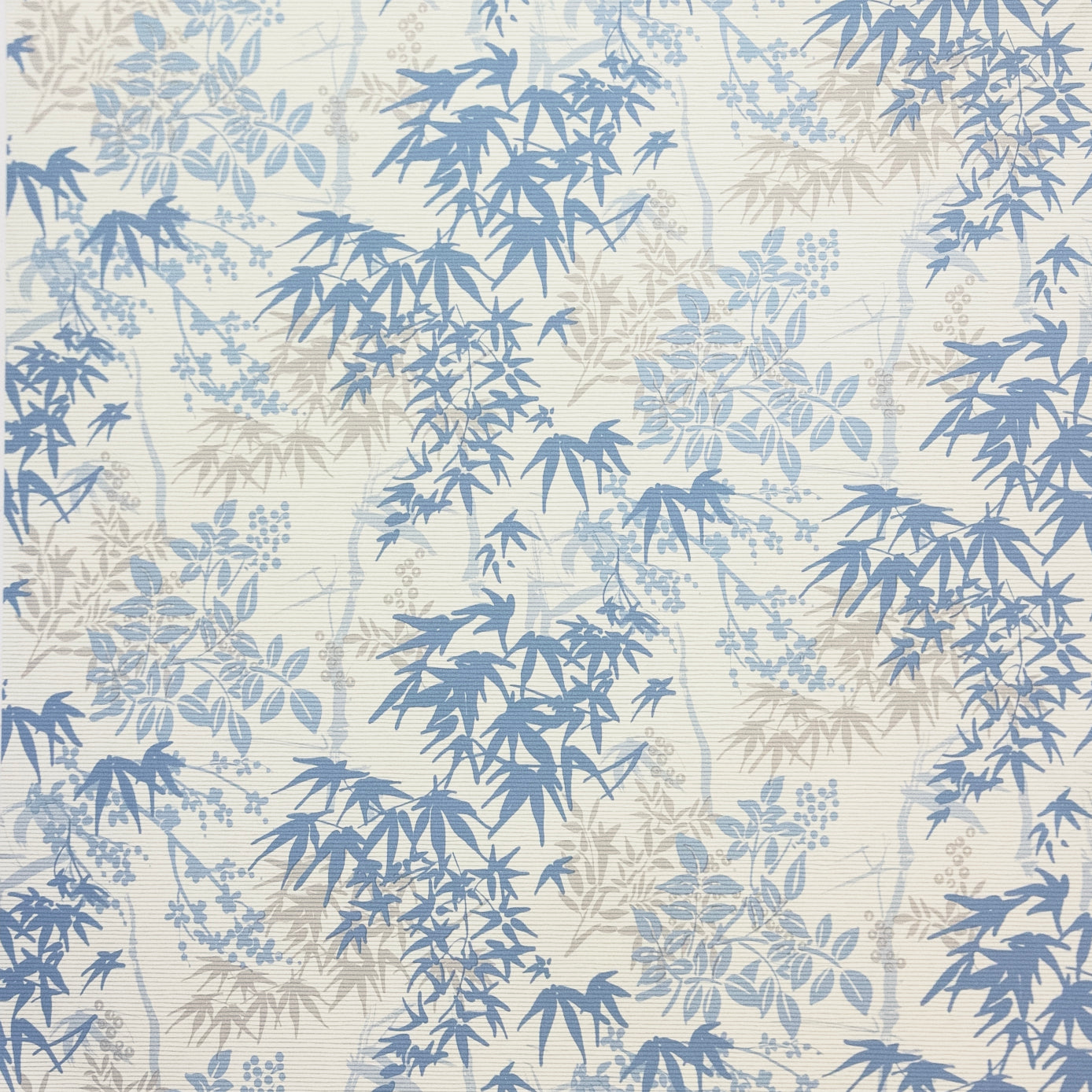 Arthouse Orient Tree Chalk Blue Grey Wallpaper