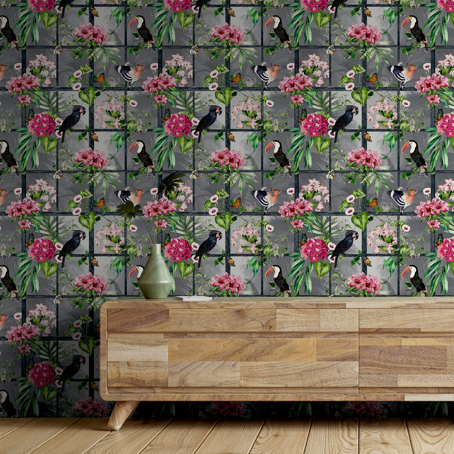 Arthouse Cuban Tropicana Multi Wallpaper