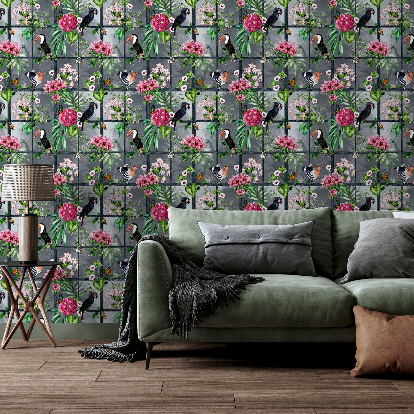 Arthouse Cuban Tropicana Multi Wallpaper