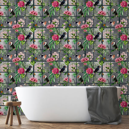 Arthouse Cuban Tropicana Multi Wallpaper