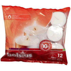 Bougies chauffe-plat Bolsius Maxi 60 mm