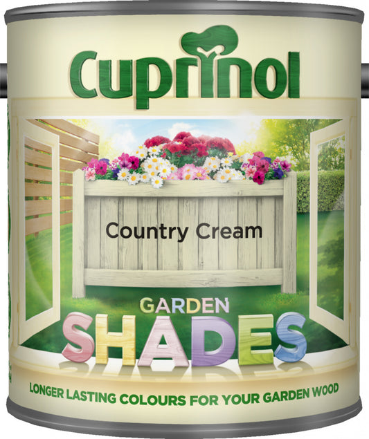 Cuprinol Garden Shades 1L Crema Campestre