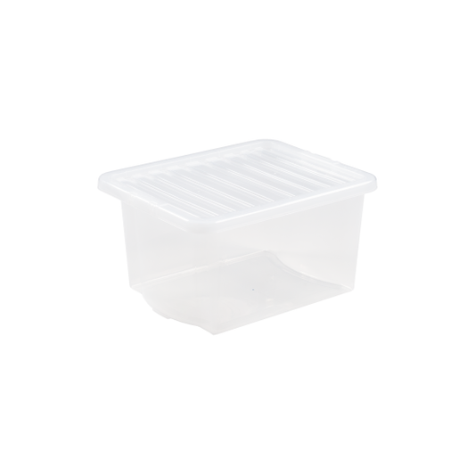 Wham Crystal Clear Box With Lid