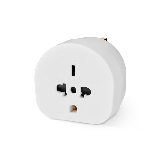 Securlec Travel Adaptor for Visitors to the UK