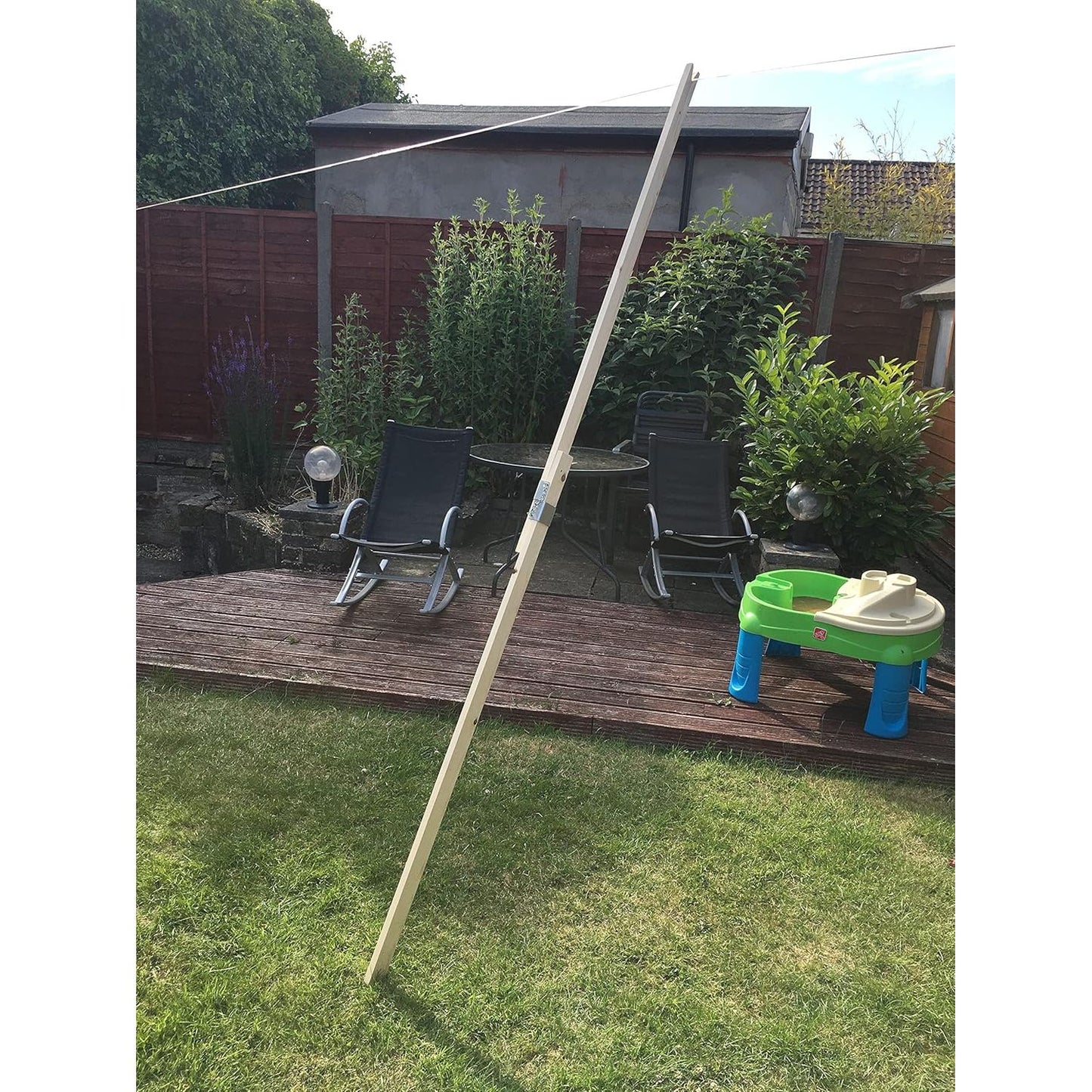 Wooden Washing Washing Line Pole Prop Extendable Clothes Prop