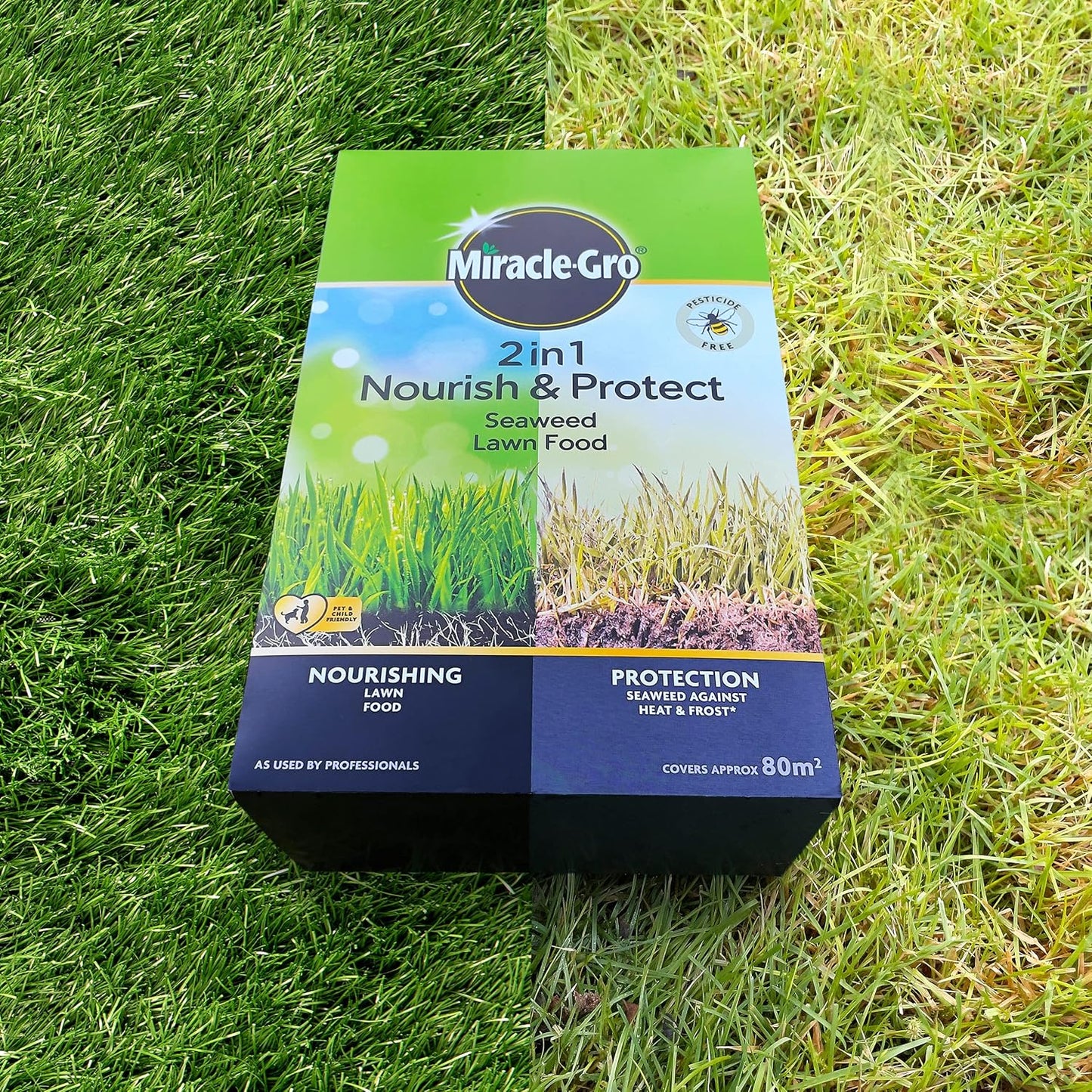 Miracle-Gro® 2 in 1 Nourish & Protect Seaweed Lawn Food
