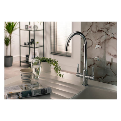 Abode Globe Aquifier Mixer Tap - Chrome