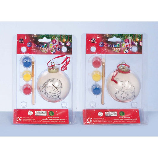 Premier Paint Your Own Bauble Set