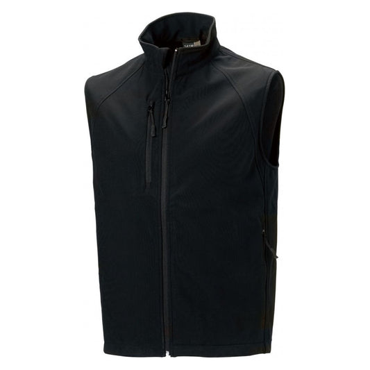Workhouse Two Chaleco Softshell para hombre negro