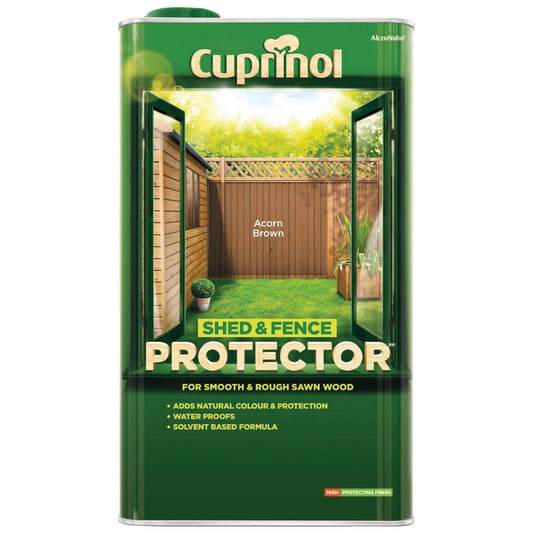 Protecteur d'abri de jardin et de clôture Cuprinol 5L