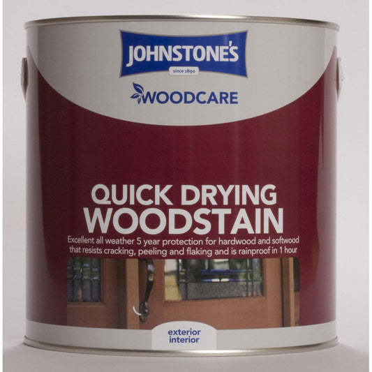Johnstone's Woodcare Quick Drying Woodstain 2.5L