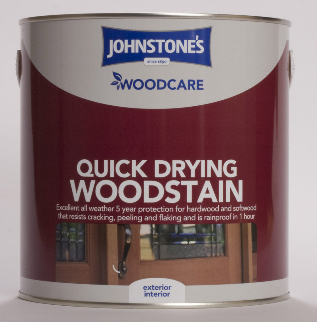 Johnstone's Woodcare Quick Drying Woodstain 2.5L