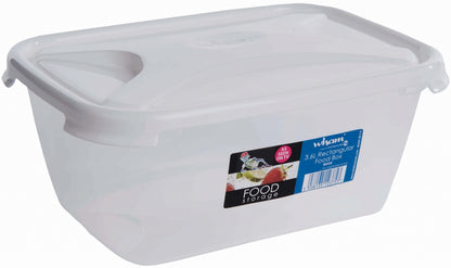 Wham Rectangular Food Storage White