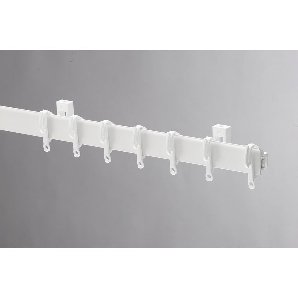 Swish Sologlyde Tringle à Rideau PVC 200 cm Blanc