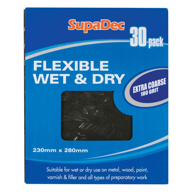 SupaDec Flexible Wet & Dry Paper