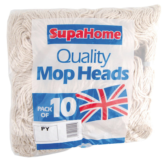 SupaHome PY Mop Head Pack 10
