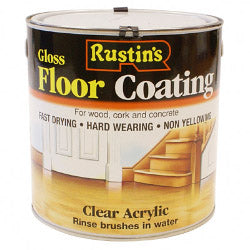 Rustins Quick Dry Acrylic Floor Coating Gloss 2.5L