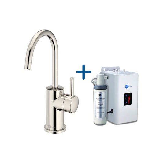 Robinet d'eau chaude et réservoir Neo InSinkErator FH3010 - Nickel poli