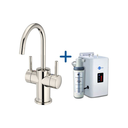 InSinkErator FHC3010 Hot/Cold Water Mixer Tap & Neo Tank - Polished Nickel