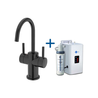 InSinkErator FHC3010 Hot/Cold Water Mixer Tap & Neo Tank - Velvet Black