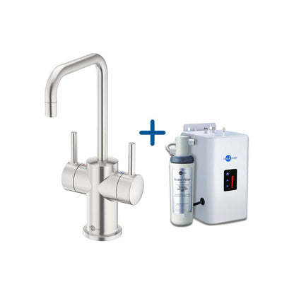 InSinkErator FHC3020 Hot/Cold Water Mixer Tap & Neo Tank - Brushed Steel