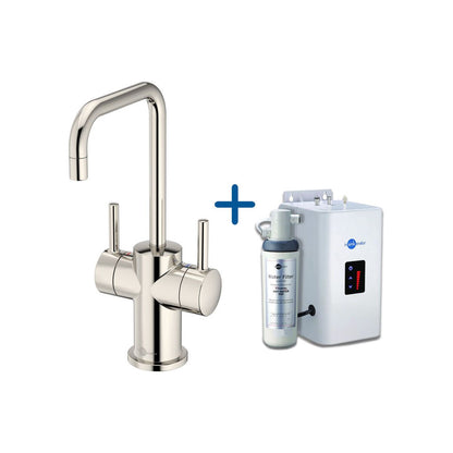 InSinkErator FHC3020 Hot/Cold Water Mixer Tap & Neo Tank - Polished Nickel