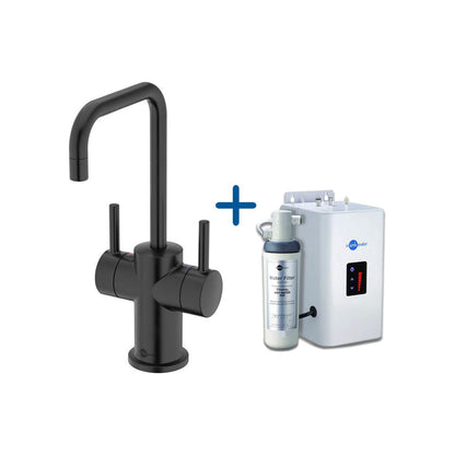 InSinkErator FHC3020 Hot/Cold Water Mixer Tap & Neo Tank - Velvet Black