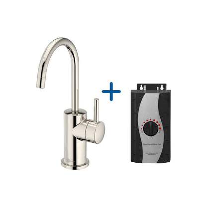 InSinkErator FH3010 Hot Water Tap & Standard Tank - Polished Nickel