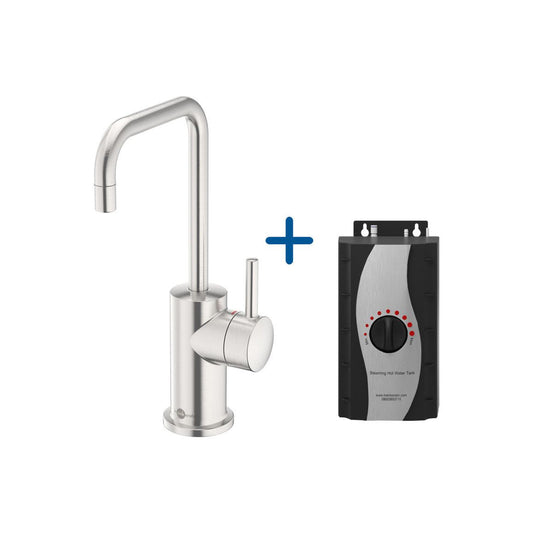 Robinet d'eau chaude et réservoir standard InSinkErator FH3020 - Acier brossé