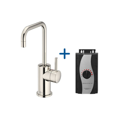 Robinet d'eau chaude et réservoir standard InSinkErator FH3020 - Nickel poli