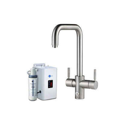 InSinkErator 4N1 U Shape Tap, Neo Tank & Filter Pack - Brushed Steel