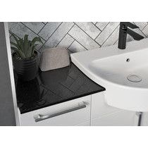 Mueble de lavabo Cedar de 600 mm - Blanco brillante