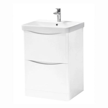 Arc 600x460mm Floor Standing Unit White