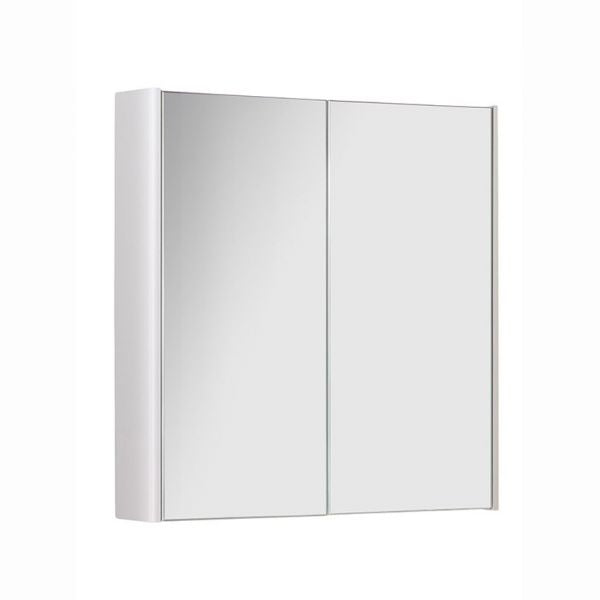 Arc 600mm Mirror Cabinet White