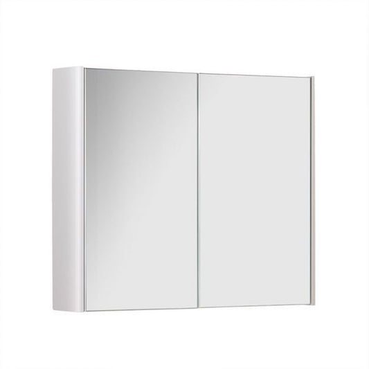 Armoire à miroir Arc 800 mm Blanc