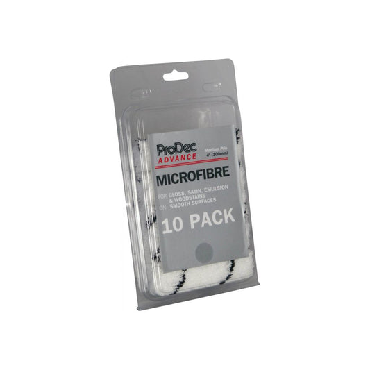 ProDec Advance Mini rouleaux en microfibre à poils moyens de 4 po
