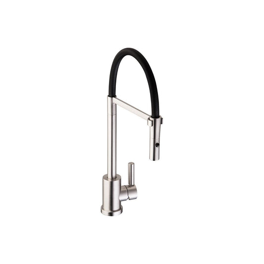 Abode Atlas Professional Single Lever Mixer Tap - Brushed Nickel