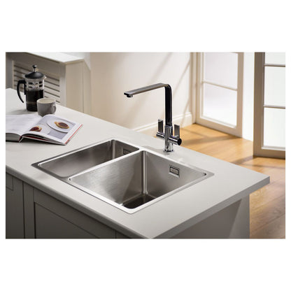 Abode Quantic Monobloc Mixer Tap - Brushed Nickel