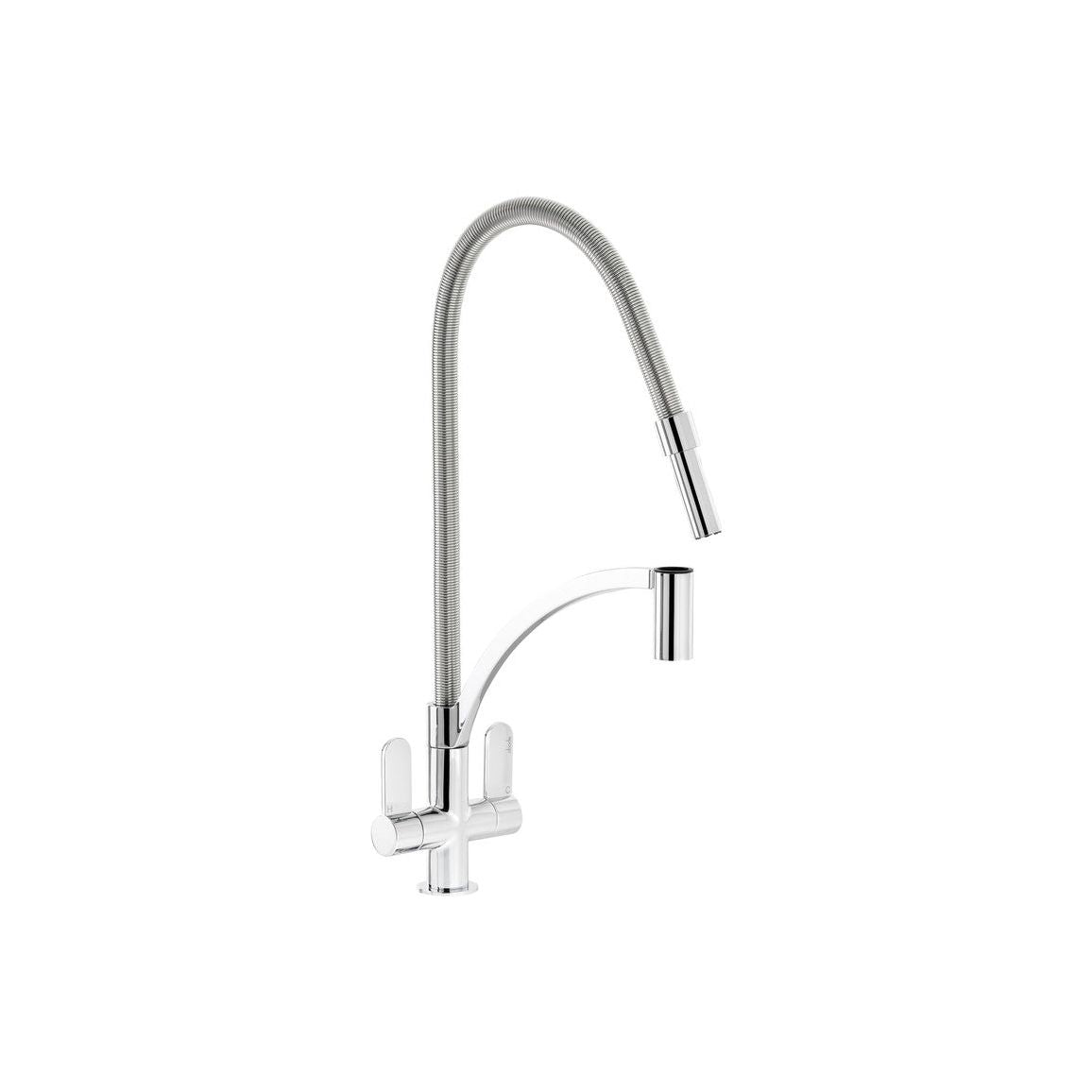 Abode Genio Monobloc Semi-Professional Mixer Tap - Chrome