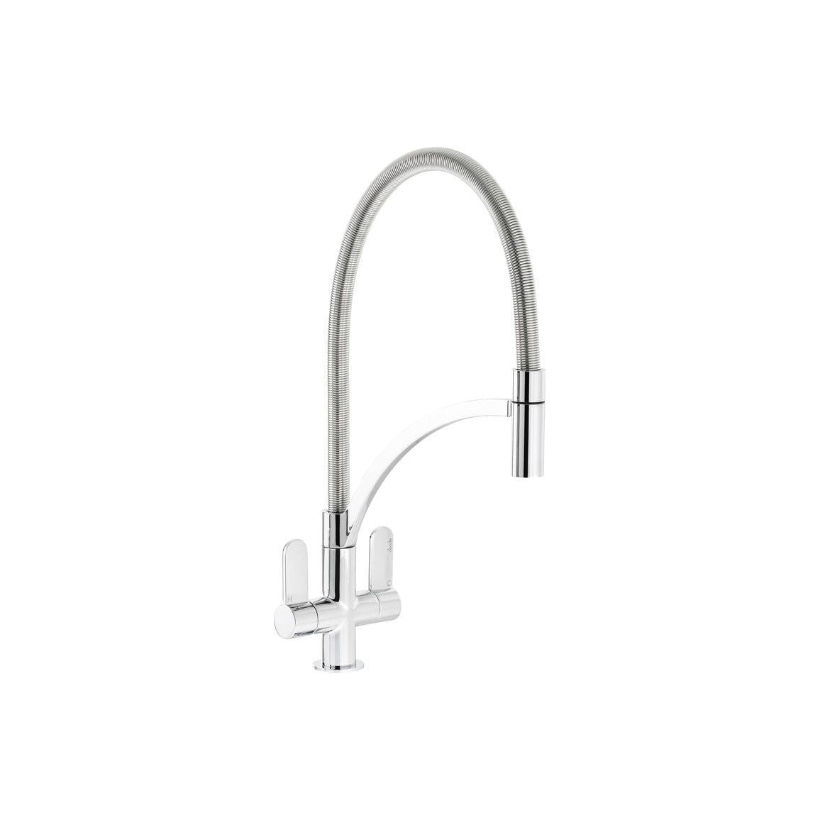 Abode Genio Monobloc Semi-Professional Mixer Tap - Chrome