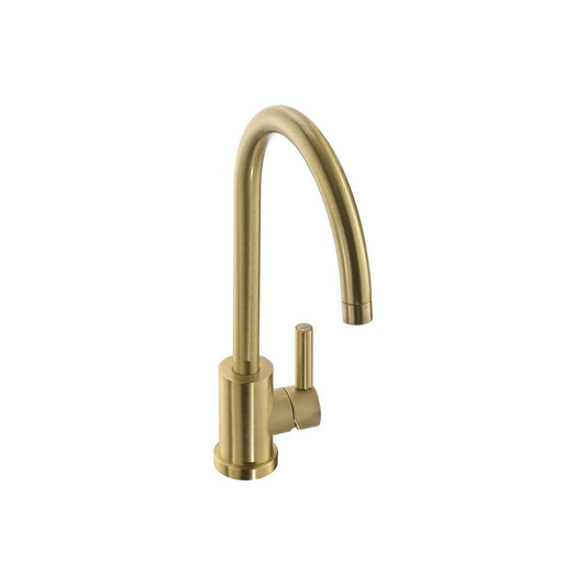 Abode Atlas Single Lever Mixer Tap - Brushed Brass