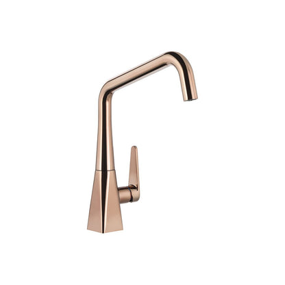 Abode Coniq S Single Lever Mixer Tap - Polished Copper