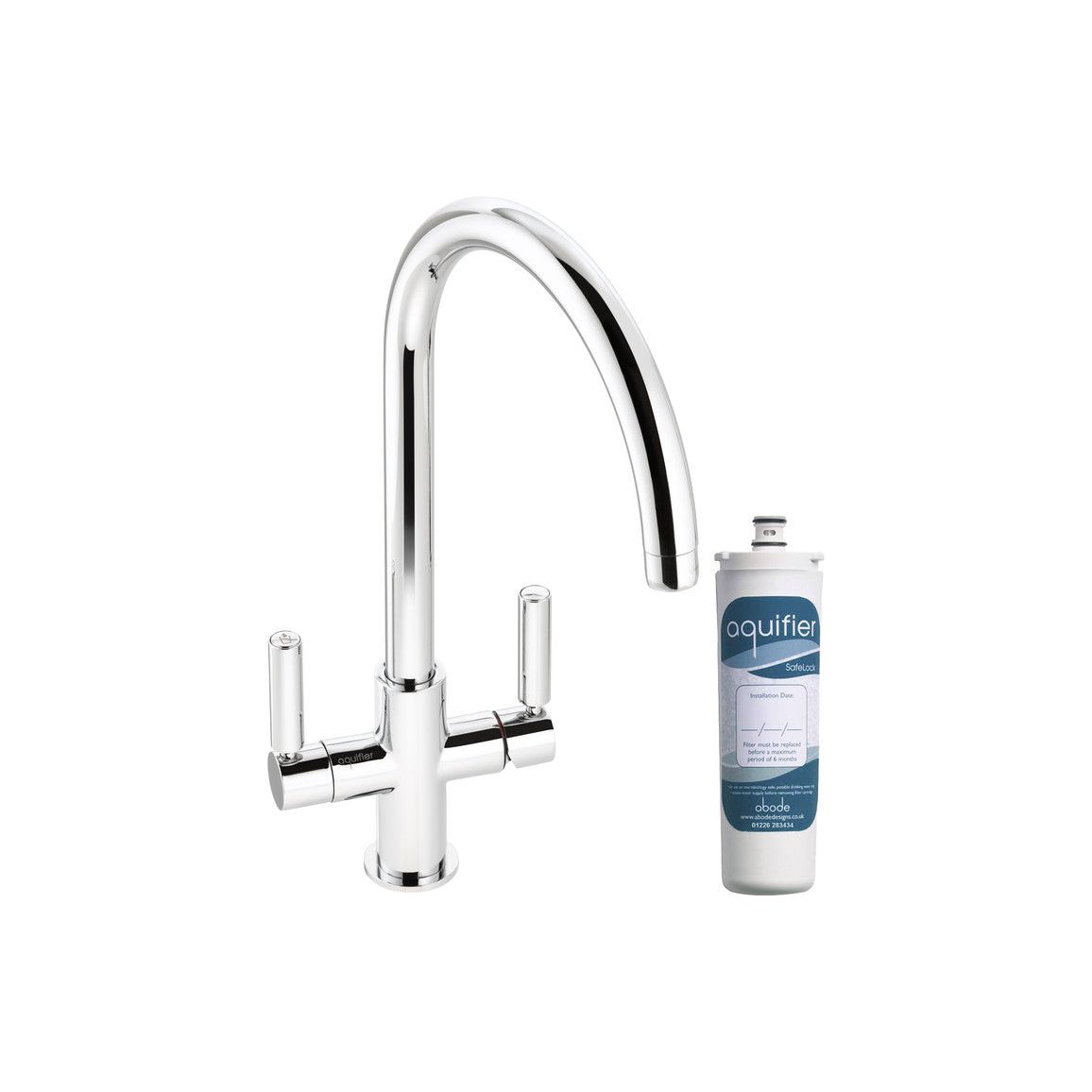 Abode Globe Aquifier Mixer Tap - Chrome