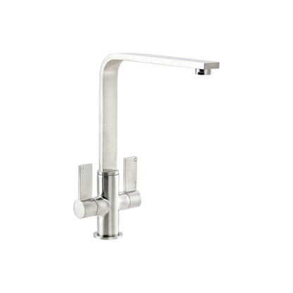 Abode Quantic Monobloc Mixer Tap - Brushed Nickel