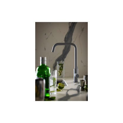 Abode Althia Single Lever Mixer Tap - Scandi Grey