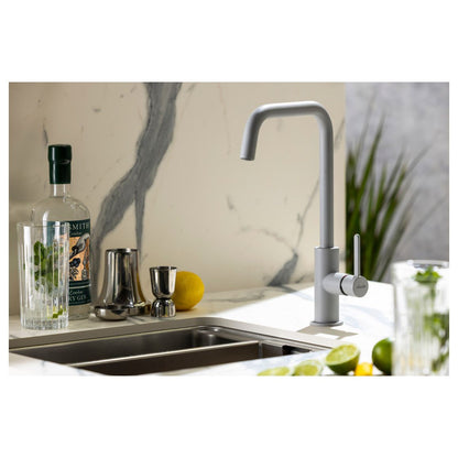 Abode Althia Single Lever Mixer Tap - Scandi Grey