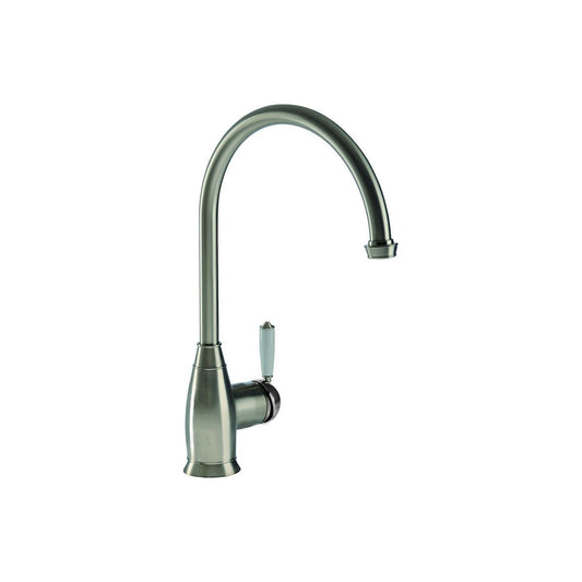 Abode Astbury Single Lever Mixer Tap - Pewter