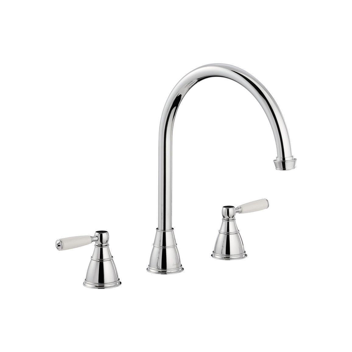 Abode Astbury 3 Part Mixer Tap - Chrome